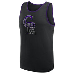 Colorado Rockies Logo Athletic Unmatched Success Tank Top - MLB Tanks