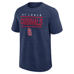 St. Louis Cardinals Logo Athletic Top Notch T-Shirt - MLB T-shirts