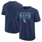 Tampa Bay Rays Logo Athletic Top Notch T-Shirt - MLB T-shirts