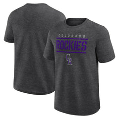 Colorado Rockies Logo Athletic Top Notch T-Shirt - MLB T-shirts