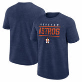 Houston Astros Logo Athletic Top Notch T-Shirt - MLB T-shirts