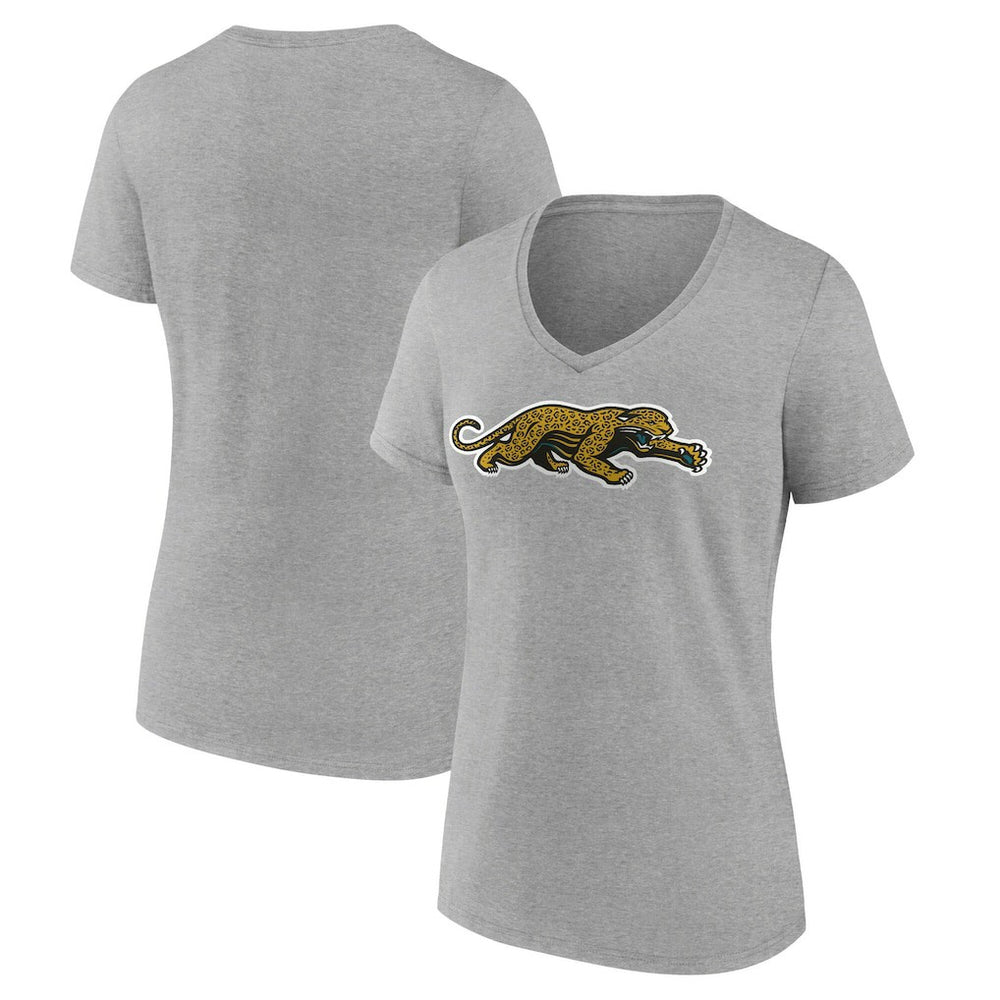 Jacksonville Jaguars Women's Classic Logo V-Neck T-Shirt | NFL Online