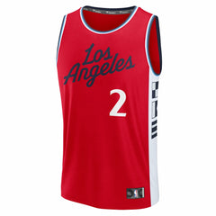 Red Kawhi Leonard LA Clippers Youth Fast Break Replica Player Jersey | NBA