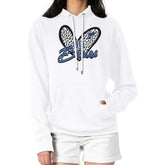 St. Louis Blues G-III 4Her by Carl Banks Women's Animal Print Heart Fleece Pullover Hoodie - NHL Hoodies