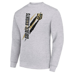 Vegas Golden Knights Starter Color Scratch Pullover Sweatshirt - NHL Sweatshirts