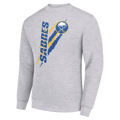 Buffalo Sabres Starter Color Scratch Pullover Sweatshirt - NHL Sweatshirts