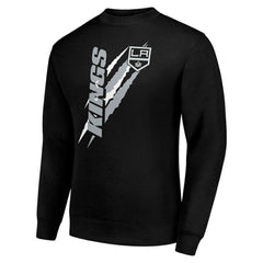 Los Angeles Kings Starter Color Scratch Pullover Sweatshirt - NHL Sweatshirts