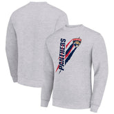 Florida Panthers Starter Color Scratch Pullover Sweatshirt - NHL Sweatshirts