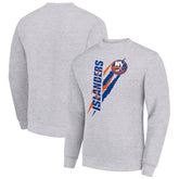 New York Islanders Starter Color Scratch Pullover Sweatshirt - NHL Sweatshirts