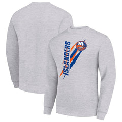 New York Islanders Starter Color Scratch Pullover Sweatshirt - NHL Sweatshirts