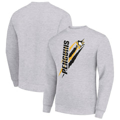 Pittsburgh Penguins Starter Color Scratch Pullover Sweatshirt - NHL Sweatshirts