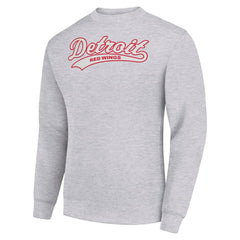 Detroit Red Wings Starter Tailsweep City Pullover Sweatshirt - NHL Sweatshirts