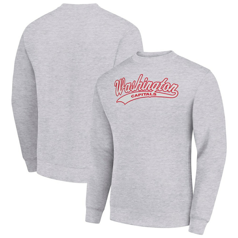 Washington Capitals Starter Tailsweep City Pullover Sweatshirt - NHL Sweatshirts