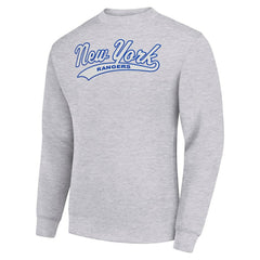New York Rangers Starter Tailsweep City Pullover Sweatshirt - NHL Sweatshirts