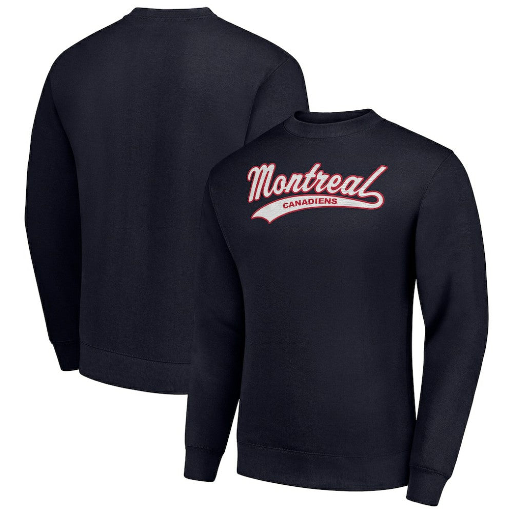 Montreal Canadiens Starter Tailsweep City Pullover Sweatshirt - NHL Sweatshirts