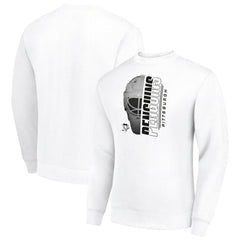 Pittsburgh Penguins Starter Half Helmet Team Logo Pullover Sweatshirt - NHL Sweatshirts