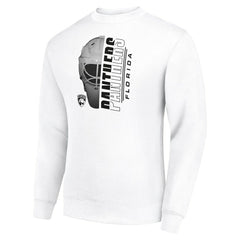 Florida Panthers Starter Half Helmet Team Logo Pullover Sweatshirt - NHL Sweatshirts