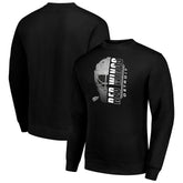 Detroit Red Wings Starter Half Helmet Team Logo Pullover Sweatshirt - NHL Sweatshirts