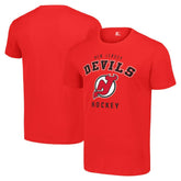 New Jersey Devils Starter Logo T-Shirt - NHL T-shirts