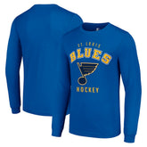 St. Louis Blues Starter Logo Long Sleeve T-Shirt - NHL T-shirts