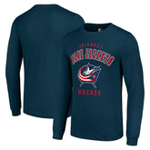 Columbus Blue Jackets Starter Logo Long Sleeve T-Shirt - NHL T-shirts