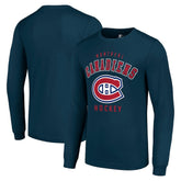 Montreal Canadiens Starter Logo Long Sleeve T-Shirt - NHL T-shirts