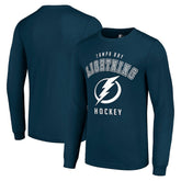 Tampa Bay Lightning Starter Logo Long Sleeve T-Shirt - NHL T-shirts