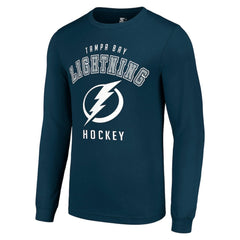 Tampa Bay Lightning Starter Logo Long Sleeve T-Shirt - NHL T-shirts