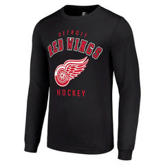 Detroit Red Wings Starter Logo Long Sleeve T-Shirt - NHL T-shirts