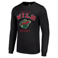 Minnesota Wild Starter Logo Long Sleeve T-Shirt - NHL T-shirts