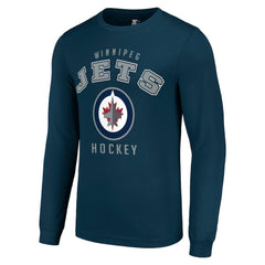 Winnipeg Jets Starter Logo Long Sleeve T-Shirt - NHL T-shirts