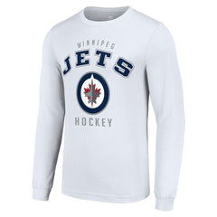 Winnipeg Jets Starter Logo Long Sleeve T-Shirt - NHL T-shirts