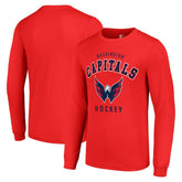 Washington Capitals Starter Logo Long Sleeve T-Shirt - NHL T-shirts
