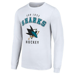 San Jose Sharks Starter Logo Long Sleeve T-Shirt - NHL T-shirts
