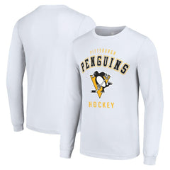 Pittsburgh Penguins Starter Logo Long Sleeve T-Shirt - NHL T-shirts