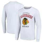 Chicago Blackhawks Starter Logo Long Sleeve T-Shirt - NHL T-shirts