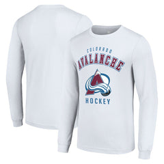 Colorado Avalanche Starter Logo Long Sleeve T-Shirt - NHL T-shirts