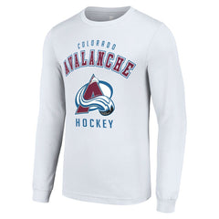 Colorado Avalanche Starter Logo Long Sleeve T-Shirt - NHL T-shirts