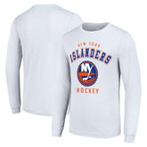 New York Islanders Starter Logo Long Sleeve T-Shirt - NHL T-shirts