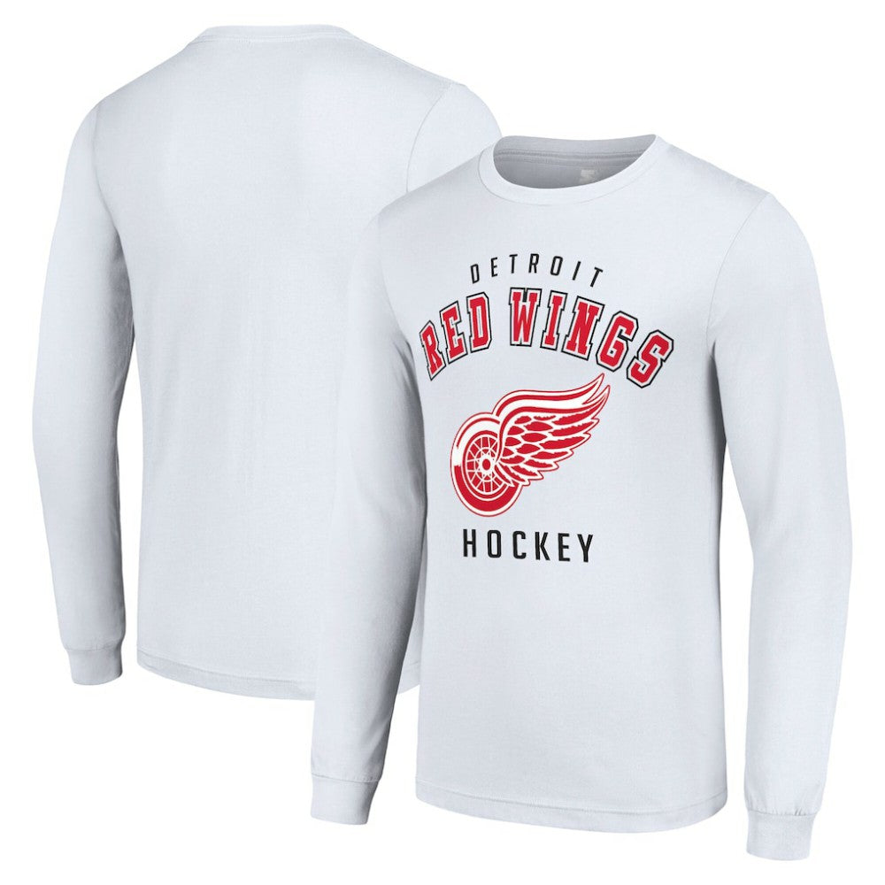 Detroit Red Wings Starter Logo Long Sleeve T-Shirt - NHL T-shirts