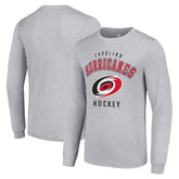 Carolina Hurricanes Starter Logo Long Sleeve T-Shirt - NHL T-shirts