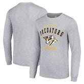 Nashville Predators Starter Logo Long Sleeve T-Shirt - NHL T-shirts