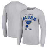 St. Louis Blues Starter Logo Long Sleeve T-Shirt - NHL T-shirts