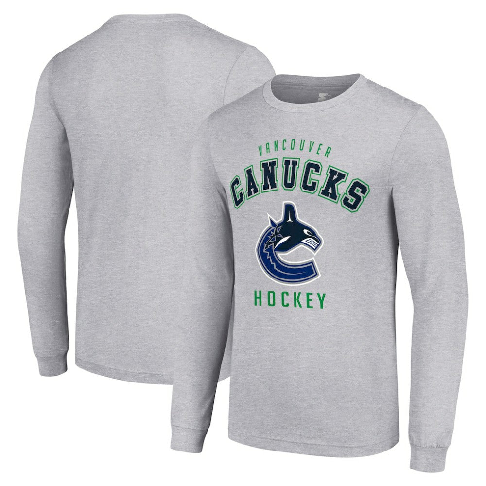Vancouver Canucks Starter Logo Long Sleeve T-Shirt - NHL T-shirts