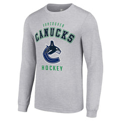 Vancouver Canucks Starter Logo Long Sleeve T-Shirt - NHL T-shirts