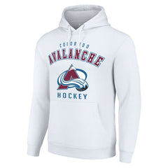 Colorado Avalanche Starter Logo Pullover Hoodie - NHL Hoodies