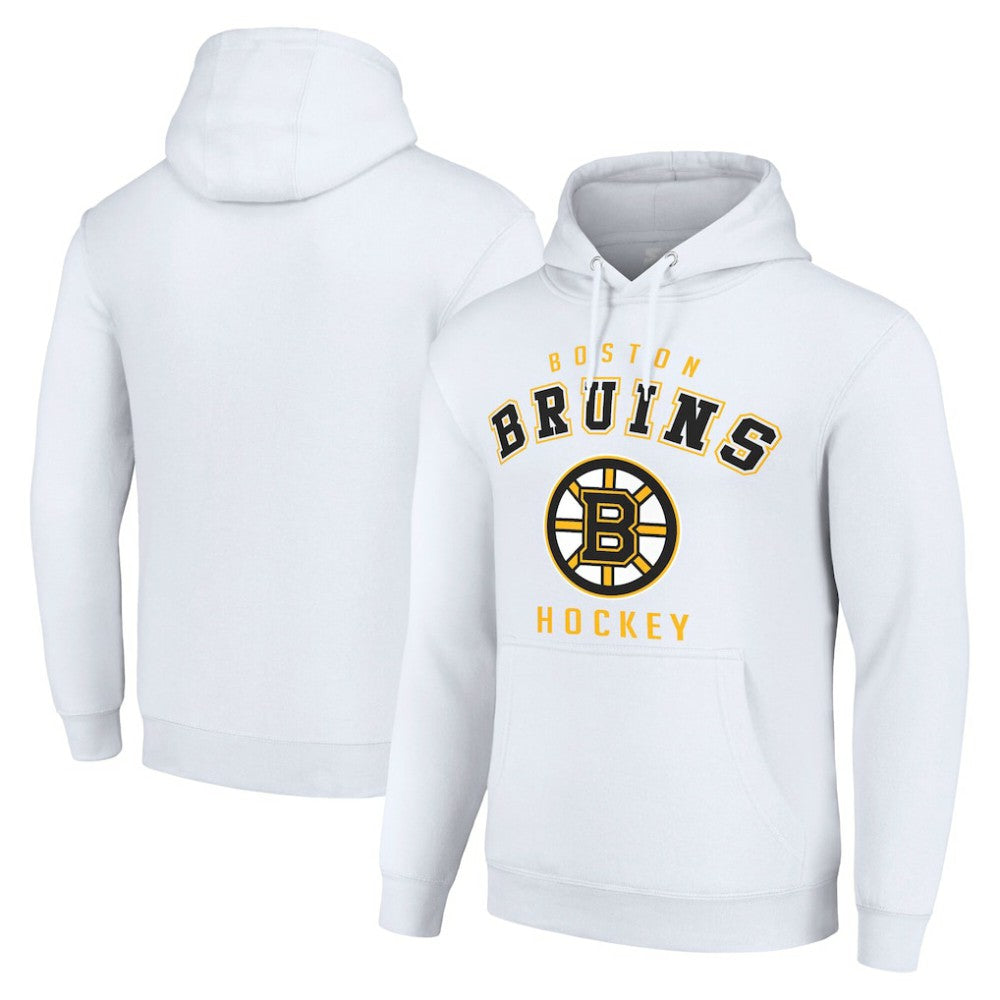 Boston Bruins Starter Logo Pullover Hoodie - NHL Hoodies