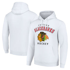 Chicago Blackhawks Starter Logo Pullover Hoodie - NHL Hoodies