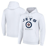 Winnipeg Jets Starter Logo Pullover Hoodie - NHL Hoodies