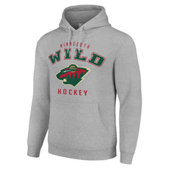Minnesota Wild Starter Logo Pullover Hoodie - NHL Hoodies